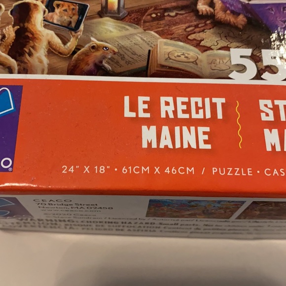 550 piece Story Mania Puzzle Ceaco 24” x 18” New - Picture 2 of 7